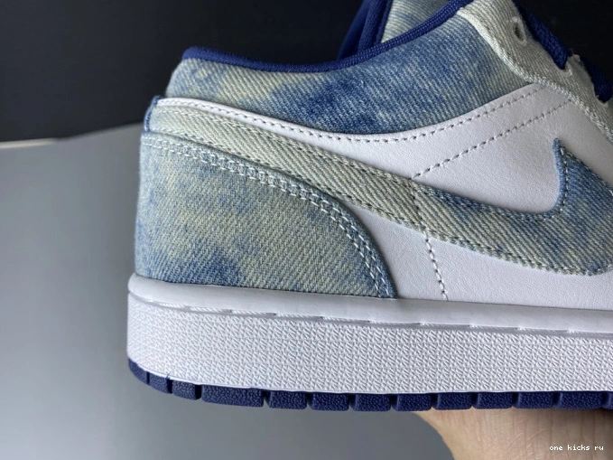 Rep Air 1 Jordan Washed CZ8455-100 Denim Low 0715